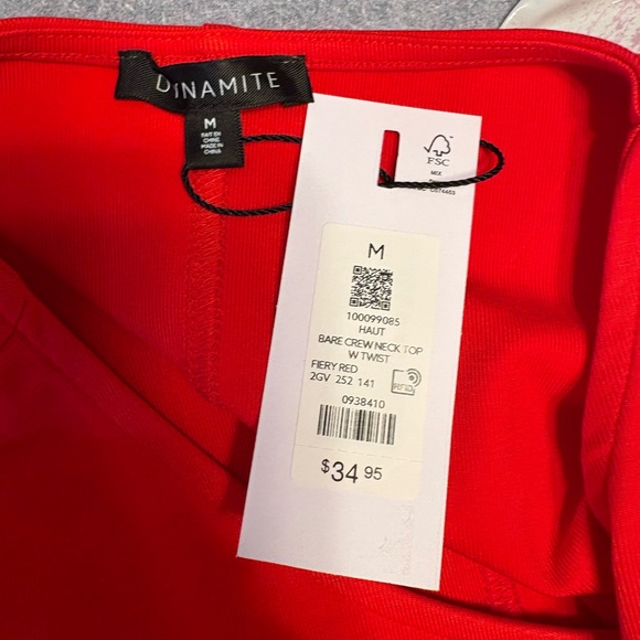 Dynamite Twisted Tank Top - Picture 3 of 3